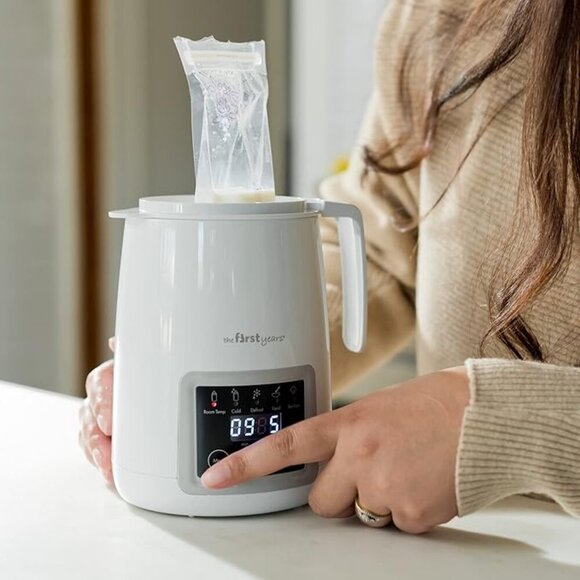 The First Years Gentle Digital Baby Bottle Warmer Portable Bottle Warmer - Picture 3 of 7